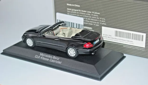 Minichamps Mercedes Clk-class Cabriolet 2003 1:43 B66961966