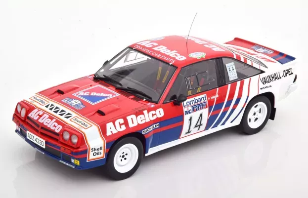 IXO Models Opel Manta B 400 N 14 Rally Rac Lombard 1985 J.mcrae I.grindrod 1:18 18RMC098.20