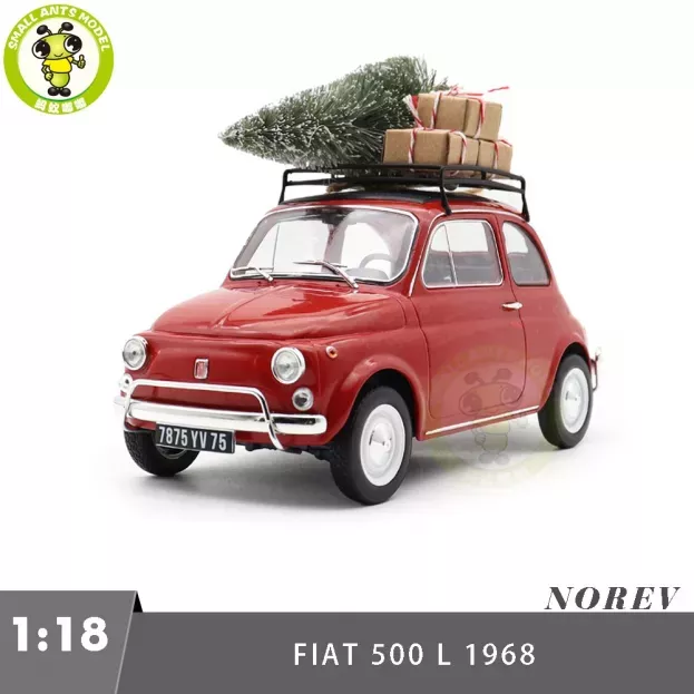Norev Fiat 500l 1968 Christmas Edition 1:18 187779