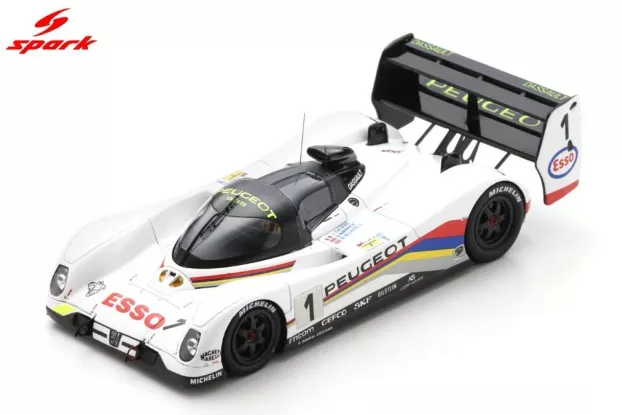 Spark Peugeot 905 Evo1bis Sa35 3.5l V10 Team Peugeot Talbot Sport N 1 Winner 24h Le Mans 1992 D.warwick Y.dalmas M.blundell 1:43 43LM92
