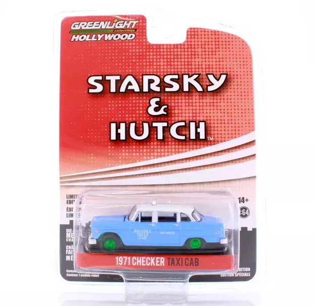 Greenlight Checker Taxi Cab 1971 Starsky & Hutch 1:64 44955C