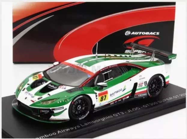 Spark Lamborghini Aventador Gt3 Team Jloc N 87 Gt300 Super Gt 2022 K.mtsuura N.sakaguchi 1:43 SGT039