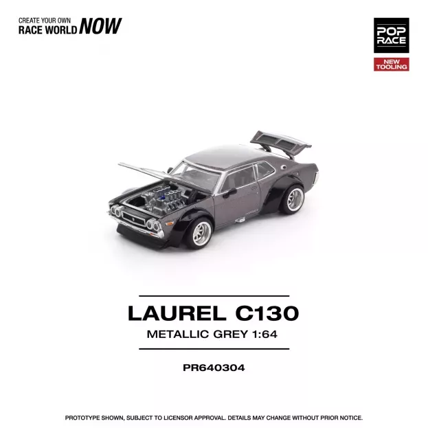 Pop Race Nissan Laurel c130 1972 1:64 PR640304