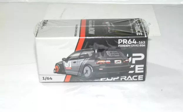 Pop Race Honda Civic Eg6 Pandem Kanjozoku 1991 1:64 PR640163
