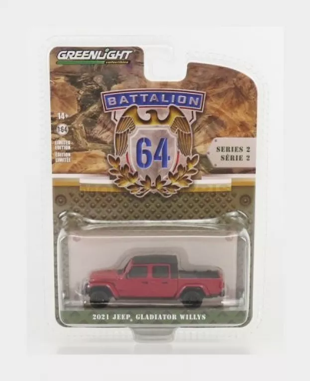 Greenlight Jeep Gladiator Willys Pick-up 2021 1:64 61020F