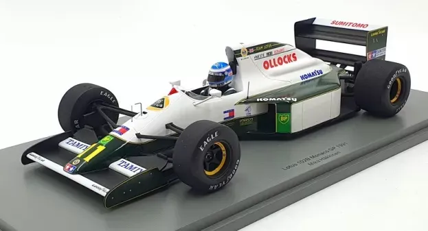 Spark Lotus F1 102b N 11 Monaco Gp 1991 M.hakkinen Con Vetrina With Showcase Special Box 1:18 18S415