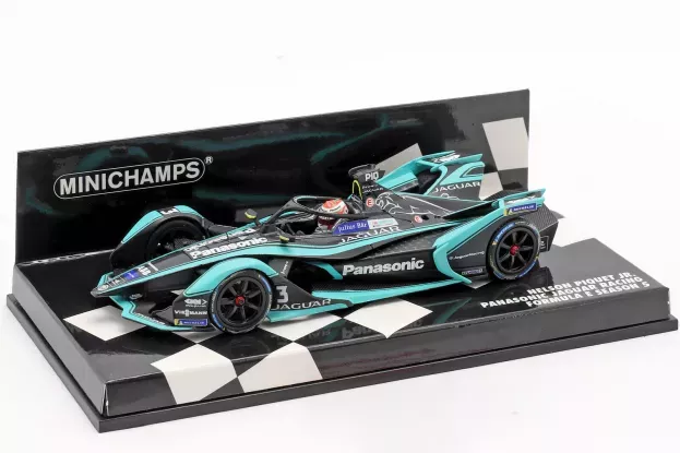 Minichamps Jaguar Formula-e I-type 3team Panasonic Jaguar Racing N 3 Season 2018-2019 N.piquet Jr. 1:43 414180003