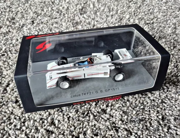 Spark Lotus F1 74 N 1 Rouen F2 1973 Emerson Fittipaldi 1:43 S1775