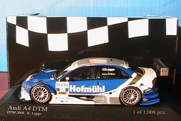 Minichamps Audi A4 Hofmuhl Dtm 2008 K.legge 1:43 400089620