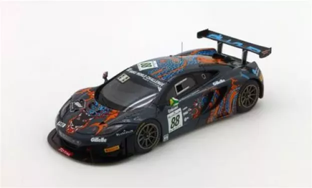 Truescale Mclaren Mp4-12c Gt3 Team Von Ryan N 88 24h Spa 2013 Barff Senna Goodwin 1:43 TSM144336