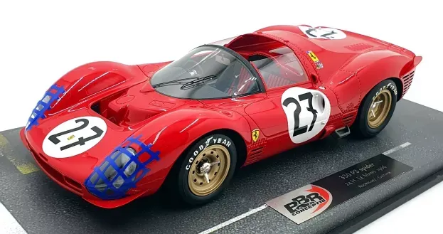 BBR Ferrari 330 P3 24h Le Mans 1966 27 1966 1:18 BBRC1849A