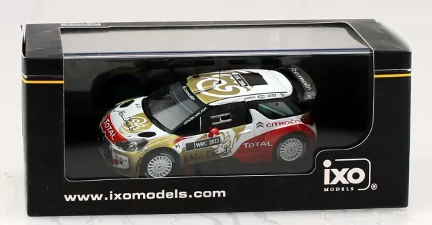 IXO Models Citroen Ds3 Wrc N 00 Citroen Abu Dhabi World Rally Team Presentation 2013 1:43 RAM519
