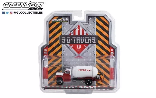 Greenlight Chevrolet C-65 Tanker Truck Propane 1985 1:64 45160A