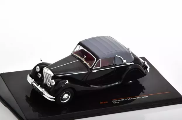 IXO Models Jaguar Mkv 3.5 Litre Dhc Cabriolet Closed 1950 1:43 CLC287