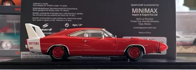 Spark Dodge Charger Daytona 1969 1:43 S3611
