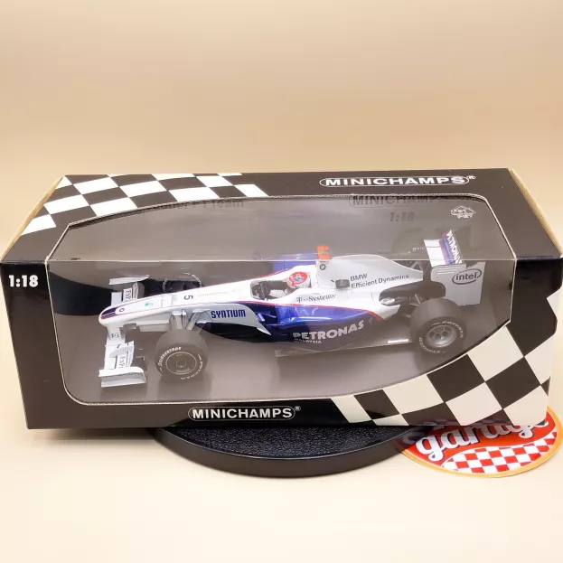 Minichamps Bmw F1 F1.09 Sauber N 5 Race Version 2009 R.kubica 1:18 100090005