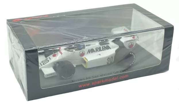 Spark Arrows F1 A6 N 30 San Marino Gp 1983 C.serra 1:43 S5782