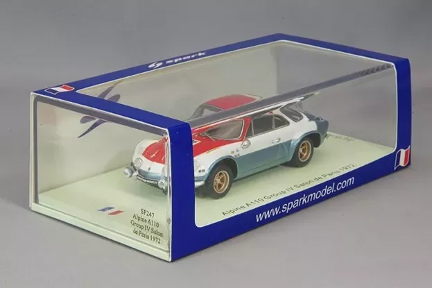 Spark Renault A110 Alpine Gr.iv Salon De Paris 1972 1:43 SF247