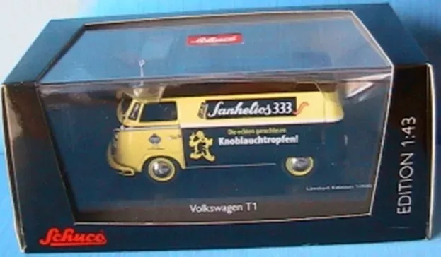 Schuco Volkswagen T1 Van Sanhelios 333 Two 1:43 3078