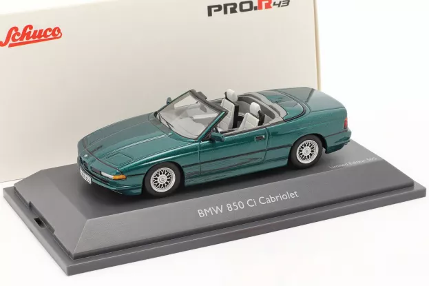 Schuco Bmw 850i Cabriolet Open 1990 1:43 450915000
