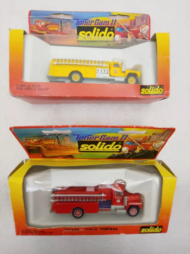 Solido Mack Tanker Truck Fire Engine 1:60 3106