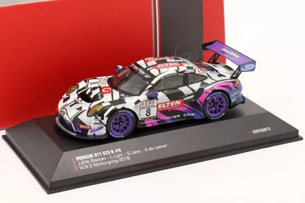 IXO Models Porsche 911 991 Gt3 R Team Ring Police N 8 Vln2 Nurburgring 2019 J.e.slooten L.luhr A.de Leener S.jans 1:43 LEGT43013