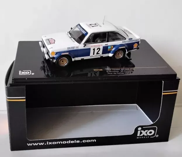 IXO Models Ford Escort Rs1800 N 12 Rally Tour De Corse 1977 R.brookes M.holmes 1:43 RAC138