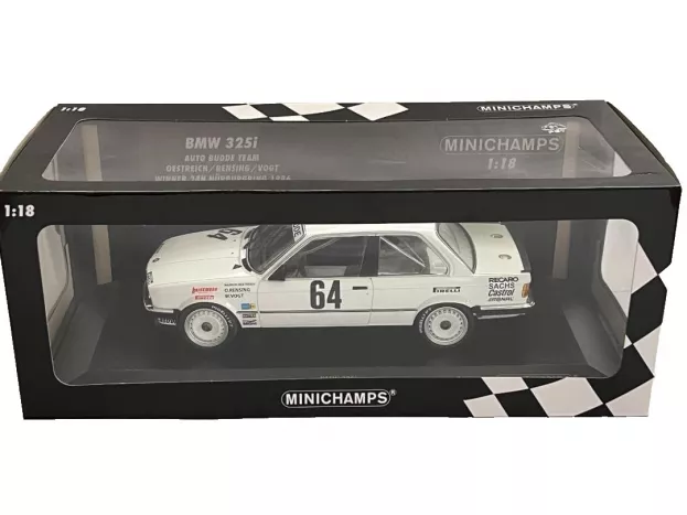 Minichamps Bmw 3-series 325i Team Auto Budde N 64 Winner 24h Nurburgrung 1986 Estreich Rensing Vogt 1:18 155862664