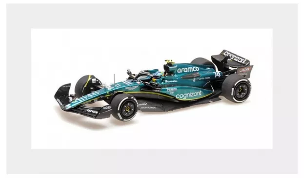 Minichamps Aston Martin F1 Amr23 Team Aramco Cognizant N 14 2nd Canada Gp 2023 Fernando Alonso 1:43 417230914