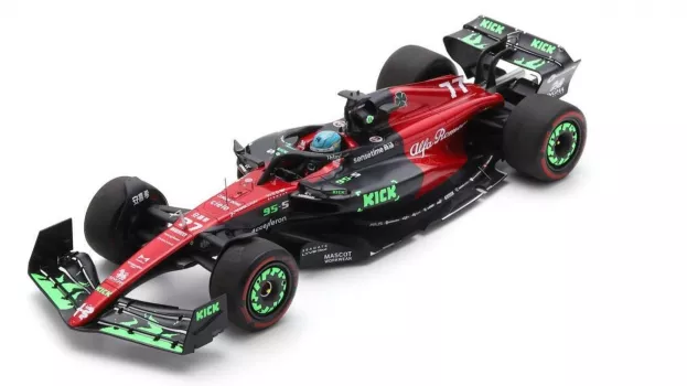 Spark Alfa Romeo F1 C43 Team Orlen N 77 Belgium Gp 2023 Valtteri Bottas 1:18 18S962
