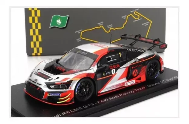 Spark Audi R8 Lms Gt3 Team Faw Audi Racing Team N 1 Gt Cup Macau 2022 Cheng Cong Fu 1:43 SA268