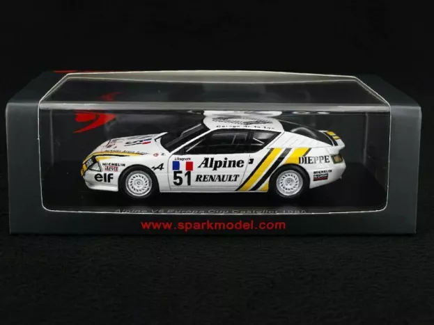 Spark Renault Alpine A310 N 51 Castellet 1985 J.ragnotti 1:43 S5473