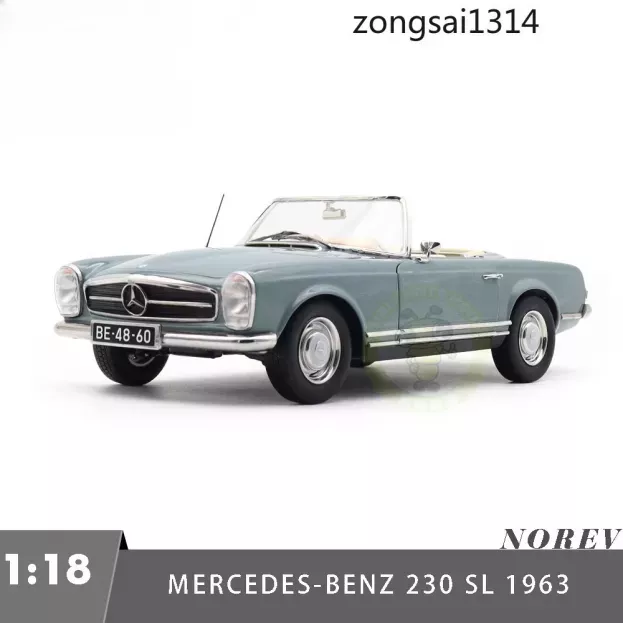 Norev Mercedes Sl-class 230sl w113 Cabriolet 1963 1:18 183992
