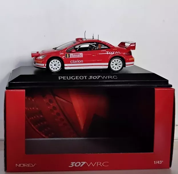 Norev Peugeot 307 Wrc N 8 night Version Rally Montecarlo 2005 M.martin M.park 1:43 473793