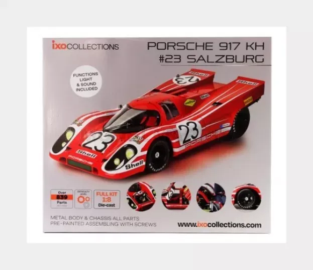 IXO Models Porsche 917k 4.9l Team Salzburg N 23 Winner 24h Le Mans 1970 Hans Herrmann Richard Attwood 1:8 20010119