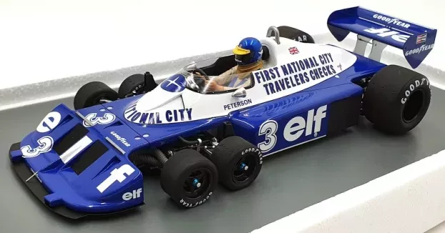 Spark Tyrrell F1 P34 Elf N 3 6th Italian Gp Monza 1977 R.peterson 1:18 18S573