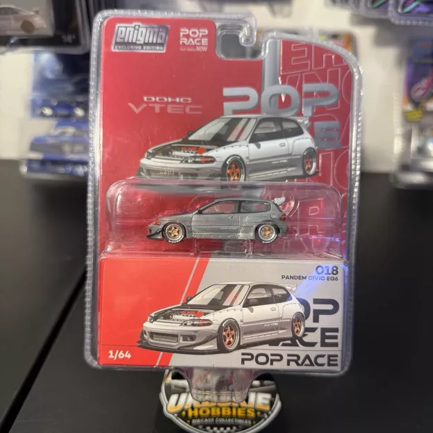 Pop Race Honda Civic Eg6 Pandem 1991 1:64 PRE018