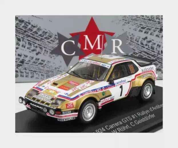 CMR Porsche 924 Carrera Gts N 1 Rally D'antibes 1981 W.rohrl C.geistdorfer 1:43 WRC021
