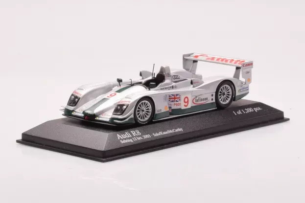 Minichamps Audi R8 Team Uk N 9 12h Sebring 2003 Salo Kane Mccarthy 1:43 400031399