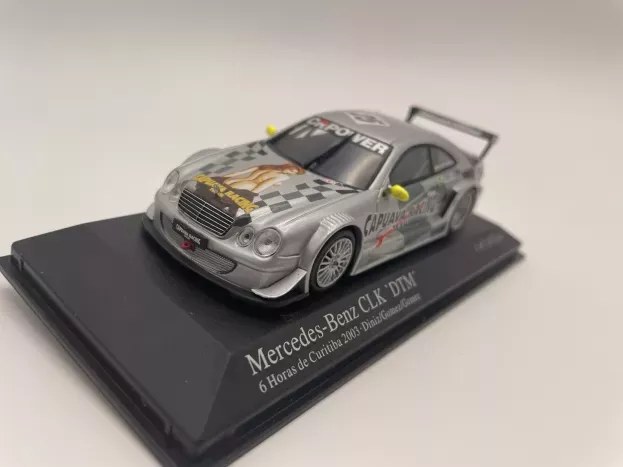 Minichamps Mercedes Clk-class Coupe Capuava Racing Team N 25 6h De Curitiba 2003 A.diniz P.gomez P.gomez 1:43 400033125