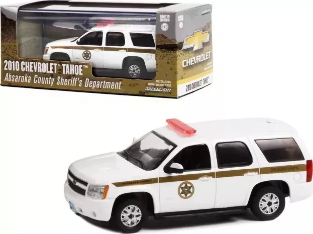 Greenlight Chevrolet Tahoe Absaroka County Sheriff Department 2010 1:43 86624