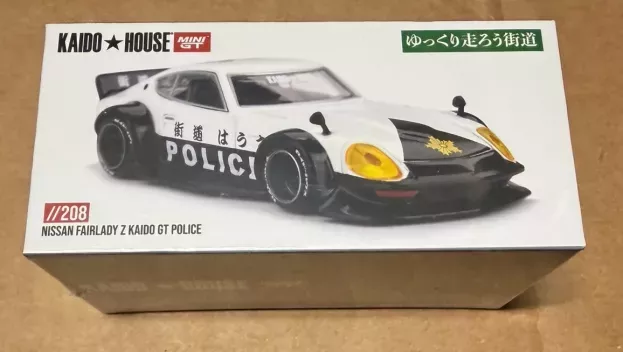 Mini GT Nissan Fairlady Z Kaido Gt Police 1978 1:64 KHMG208