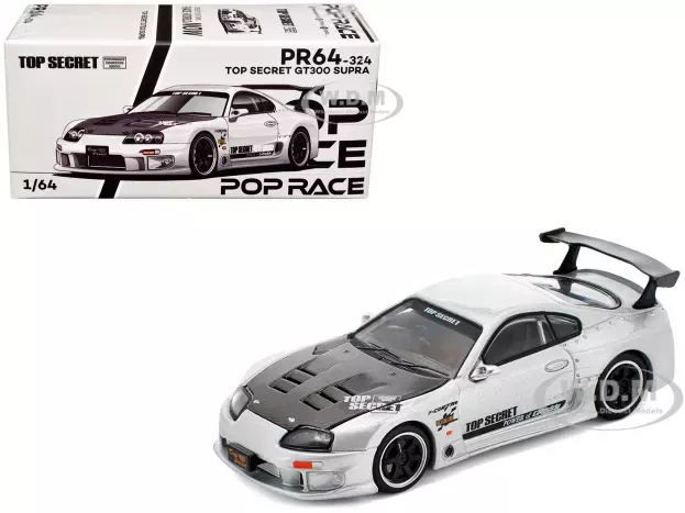 Pop Race Toyota Supra Mkiv a80 Gt300 Coupe Top Secret 2023 1:64 PR640324
