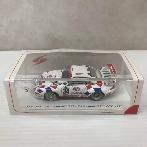 Spark Porsche 911 993 Gt2 Team Stp Taisan N 34 Winner Round 6 Gt1 Jgtc 1995 Taugio Matsuda Keiichi Suzuki 1:43 SJ153