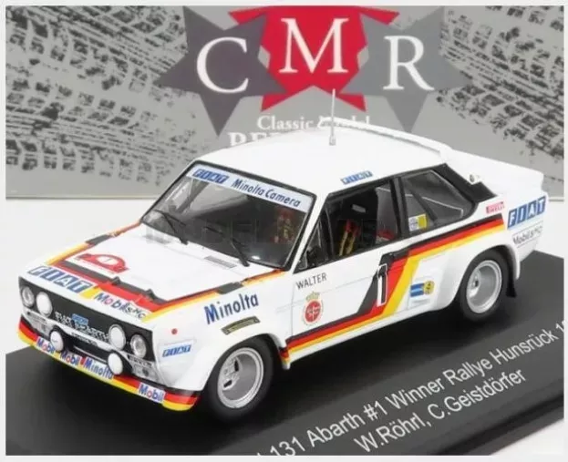 CMR Fiat 131 Abarth N 1 Winner Rally Hunsruck 1979 W.rohrl C.geistdorfer 1:43 WRC019