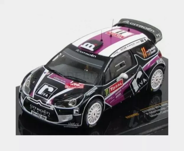IXO Models Citroen Ds3 Wrc N 11 Retired Rally Montecarlo 2012 P.v.merksteijn E.chevaillier 1:43 RAM485
