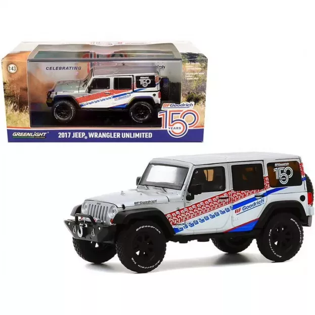Greenlight Jeep Wrangler Unlimited 150th Anniversary Bfgoodrich 2013 1:43 86186