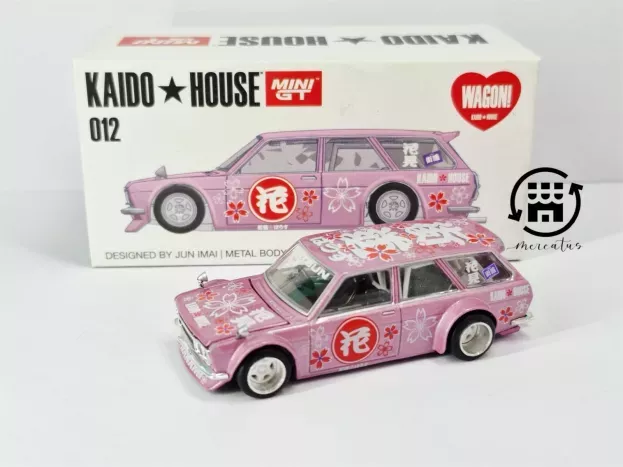 Mini-GT Datsun 510 Kaido House Designed By Jun Imai Sw Station Wagon 1972 1:64 KHMG012