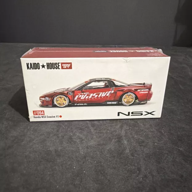 Mini-GT Honda Nsx N 52 Kaido House Evasive Coupe 1992 1:64 KHMG094