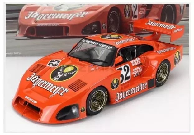 Werk83 Porsche 935 K4 Turbo Team Kremer Jagermeister N 52 2nd Zolder Drm 1981 B.wollek 1:18 W18010002